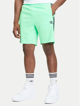 adidas adidas Szorty sportowe adicolor Firebird JY1340 Zielony Regular Fit
