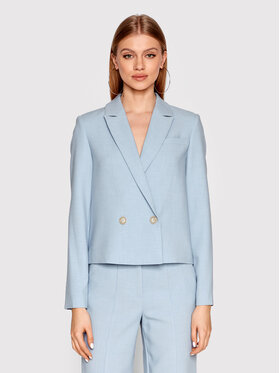 YAS YAS Сако Tucka 26026409 Син Structured Fit
