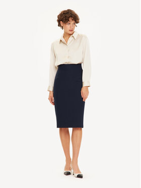 KMX KMX Spódnica ołówkowa 115690012 Granatowy Fitted Fit