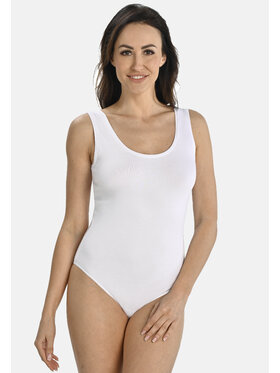 Teyli Teyli Body 637 Biały Regular Fit