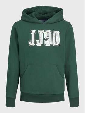 Jack&Jones Junior Jack&Jones Junior Bluza Neon 12213374 Zielony Regular Fit