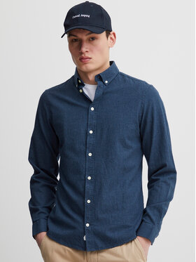 Casual Friday Casual Friday Koszula 20504573 Granatowy Regular Fit