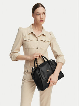 Tommy Hilfiger Tommy Hilfiger Kabelka AW0AW18532 Čierna