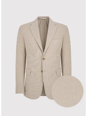 Pako Lorente Pako Lorente Marynarka P25SF-3X-012 Beżowy Slim Fit