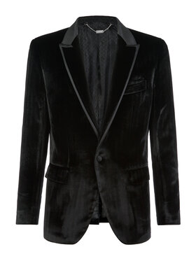 Billionaire Billionaire Marynarka 16993 Czarny Regular Fit
