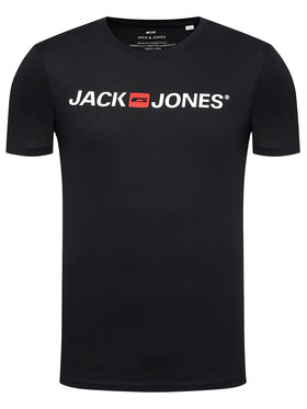 Jack & Jones Jack & Jones Majica Jjecorp Logo 12137126 Črna Slim Fit