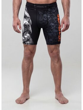 PITBULL PITBULL Szorty sportowe BLACKY Czarny Regular Fit