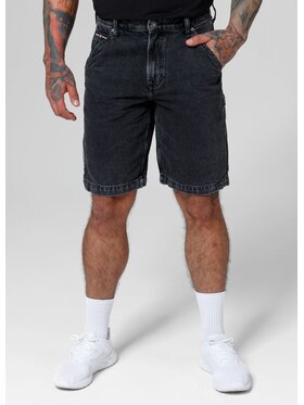 PITBULL PITBULL Szorty jeansowe Carpenter Czarny Regular Fit
