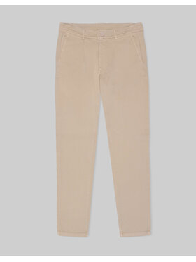 Borgio Borgio Spodnie materiałowe dresano Beżowy Slim Fit
