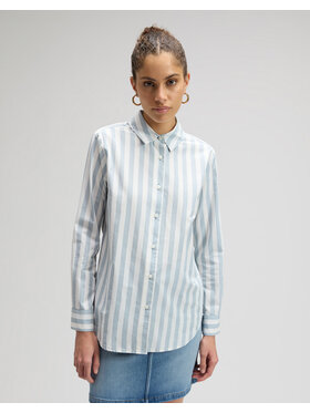 Lee Lee Koszula POCKETLESS SHIRT Biały Regular Fit