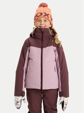 Roxy Roxy Geacă pentru snowboard Free Jet Block ERGTJ03197 Roz Slim Fit