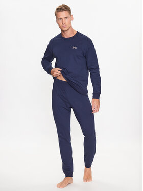 United Colors Of Benetton United Colors Of Benetton Пижама 3VD04P01N Тъмносин Regular Fit