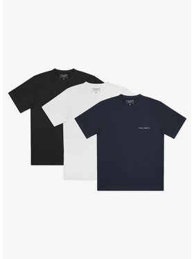 Pako Lorente Pako Lorente Komplet t-shirtów P25SN-TT-001 Kolorowy Regular Fit