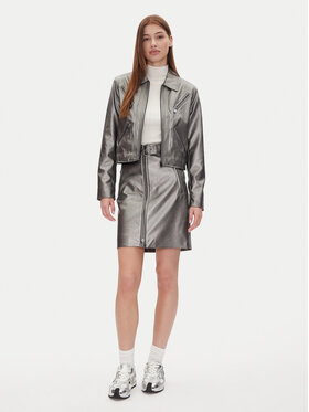 Φούστα από απομίμηση δέρματος DKNY φωτογραφία