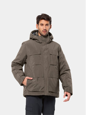 Jack Wolfskin Jack Wolfskin Зимова куртка Textor Utility Jkt 1116101 Коричневий Regular Fit