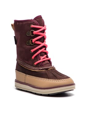 Clarks Clarks Śniegowce Arrow Moon Gtx GORE-TEX 261378817 Bordowy