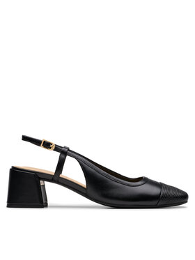 Clarks Clarks Czółenka Nyta45 Sling 26181320 Czarny
