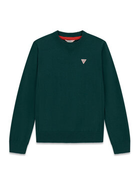 Guess Guess Svetr L0YR03 Z2VV0 Tmavě zelená Regular Fit