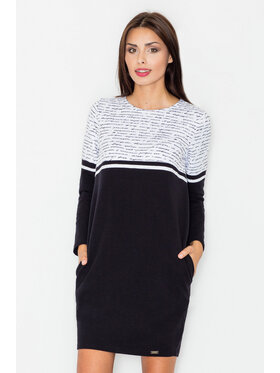 FIGL FIGL Sukienka M510 Kolorowy Regular Fit
