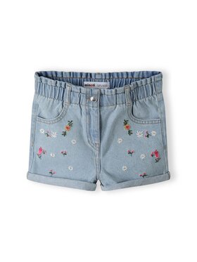 minoti minoti Szorty jeansowe 22short6 Niebieski Regular Fit