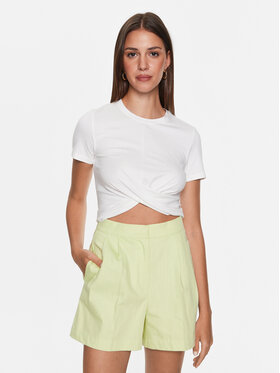 Edited Edited Póló EDT6963002 Fehér Fitted Fit