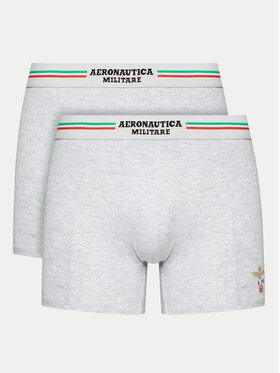 Aeronautica Militare Aeronautica Militare Komplet 2 par bokserek AM1UBX002 Szary