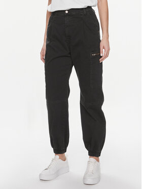 Please Please Jogger P2THCV9N2O Μαύρο Baggy Fit