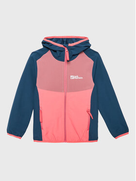 Jack Wolfskin Jack Wolfskin Softshell kabát Turbulence 1606385 Rózsaszín Regular Fit