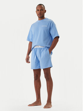 Calvin Klein Underwear Calvin Klein Underwear Pidžama LV00NM2949 Gaiši zils Relaxed Fit