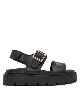 Tommy Hilfiger Tommy Hilfiger Sandały T3A2-33785-0326 M Czarny