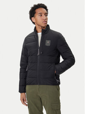 Aeronautica Militare Aeronautica Militare Prijelazna jakna 252AB3022UCT04214 Crna Regular Fit