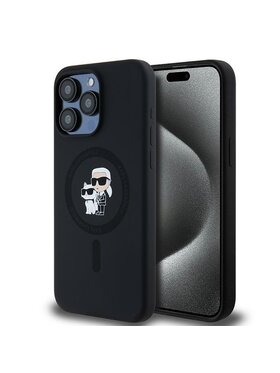KARL LAGERFELD KARL LAGERFELD Etui na telefon Apple iPhone 15 Pro Max Czarny