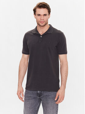 Woolrich Woolrich Polo Macknack CFWOPO0035MRUT1483 Czarny Regular Fit