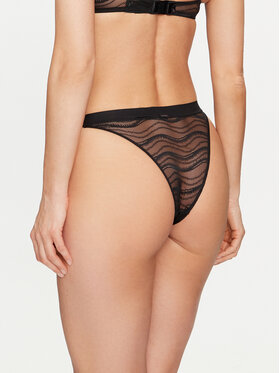 Calvin Klein Underwear Braziljske Spodnje Hlačke 000QF7720E Črna