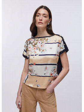 Liu Jo Liu Jo T-Shirt WA6437J6308P9466 Błękitny Regular Fit