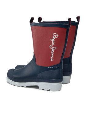 Pepe Jeans Gumijasti škornji Storm Basic PBS50097 Mornarsko Modra