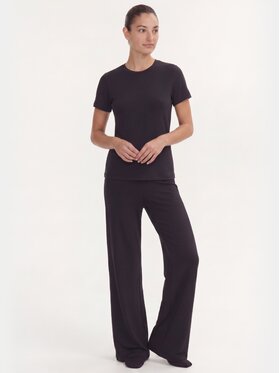 BASICLO BASICLO T-Shirt BSL-004-99W Czarny Oversize