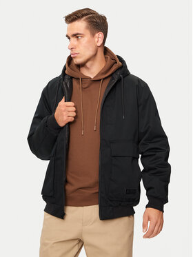 DC DC Демісезонна куртка Escalate ADYJK03177 Чорний Regular Fit