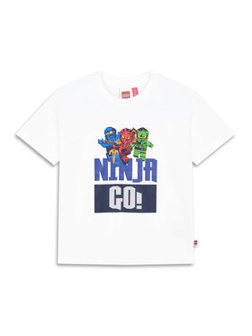 LEGO LEGO T-Shirt 11011345/101 Biały Regular Fit