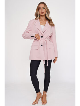 lemoniade lemoniade Marynarka L764Z Brudny Róż Różowy Oversize