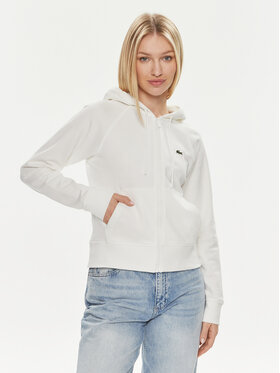 Lacoste Lacoste Majica dugih rukava SF9213 Bijela Regular Fit