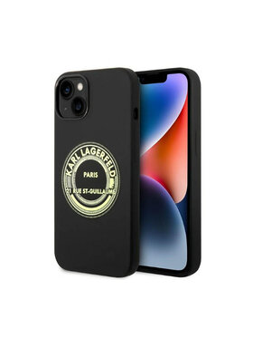 KARL LAGERFELD KARL LAGERFELD Etui na telefon Silicone RSG Czarny