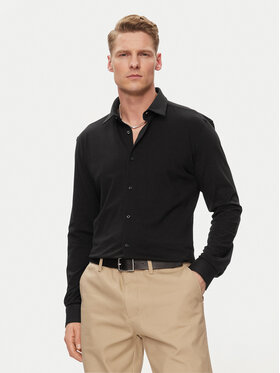 HUGO Hugo Cămașă Elisha02 50494515 Negru Extra Slim Fit