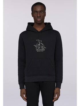 Trussardi Trussardi Bluza G8078100032N033 Czarny Regular Fit