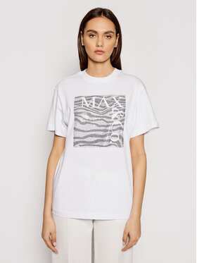 MAX&Co. MAX&Co. T-shirt Teerex1 69718521 Bijela Regular Fit