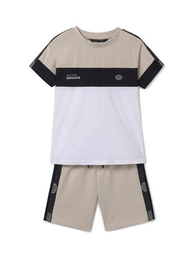 Mayoral Mayoral Set T-Shirt und Shorts 6682 Beige Regular Fit