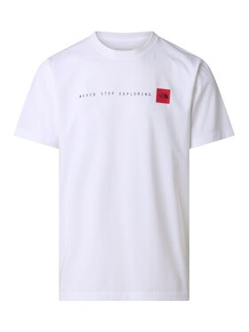 The North Face The North Face T-Shirt NSE Regular Tee Biały Regular Fit