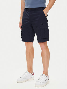 Petrol Industries Petrol Industries Pantaloncini di tessuto M-1050-SHO600 Blu scuro Cargo Fit