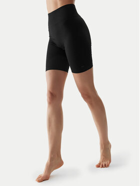 4F 4F Szorty sportowe 4FWSS24TFSHF498 Czarny Slim Fit