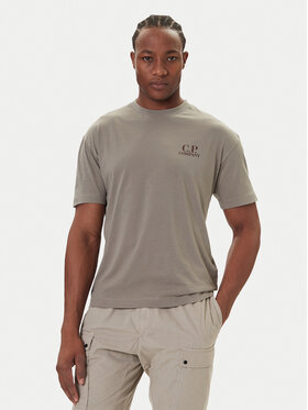 C.P. Company C.P. Company Тишърт 19CMTS103A005100W Каки Regular Fit